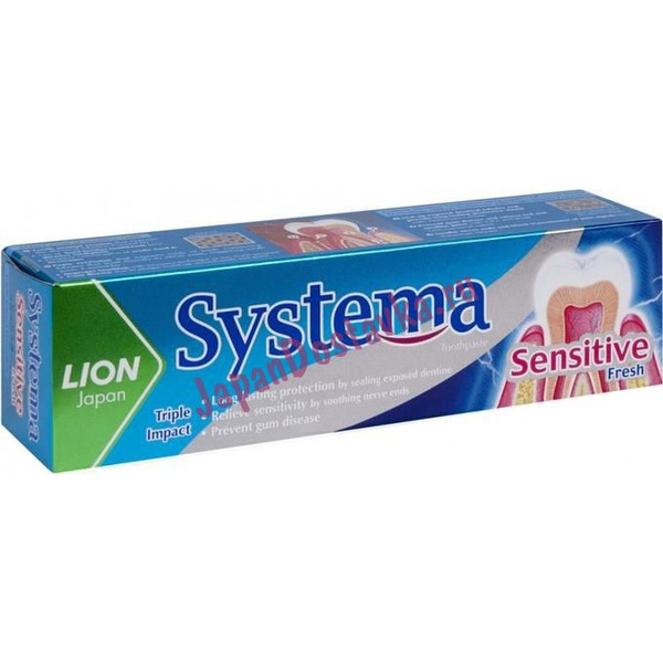 Зубная паста Systema Fresh для чувствительных зубов, LION   100 г