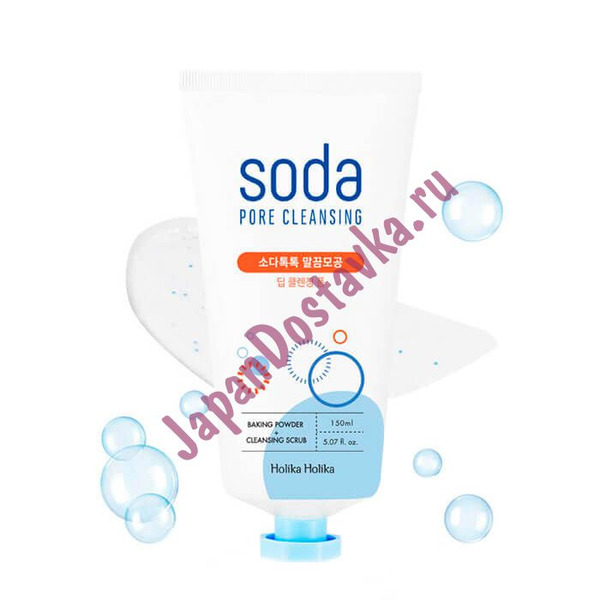 Глубоко очищающая пенка для лица Soda Pore Cleansing Deep Cleansing Foam, HOLIKA HOLIKA   150 мл