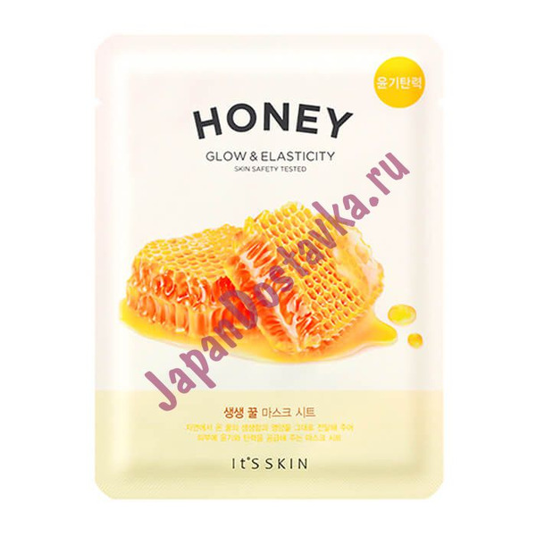Питательная тканевая маска для лица с экстрактом мёда The Fresh Honey Mask Sheet, ITs SKIN   19 г