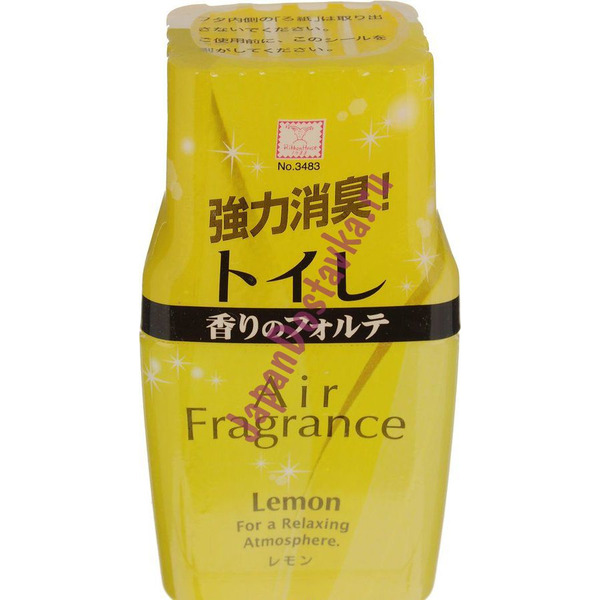 Жидкий дезодорант арома-поглотитель запахов для туалета с ароматом лимона Air Fragrance Lemon, KOKUBO  200 мл