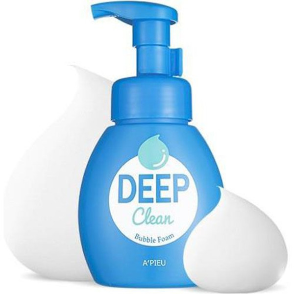 Пенка для умывания и снятия макияжа Deep Clean Bubble Foam, APIEU   200 мл