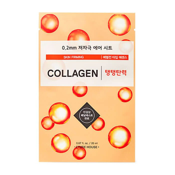 Тканевая маска для лица c коллагеном 0.2 Therapy Air Mask Collagen Skin Firming, ETUDE HOUSE   20 мл