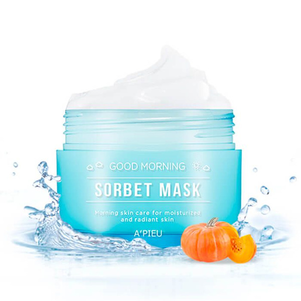 Утренняя увлажняющая маска-сорбет для лица Good Morning Sorbet Mask, APIEU   105 мл