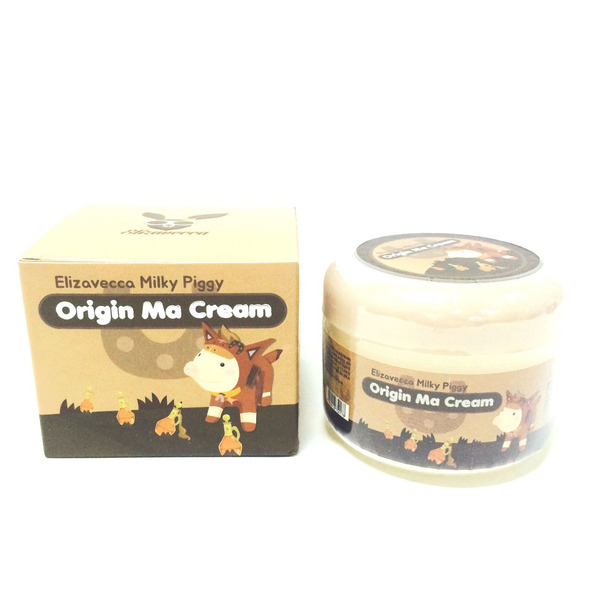 Крем для лица c лошадиным жиром Milky Piggy Origin Ma Cream, ELIZAVECCA   100 г