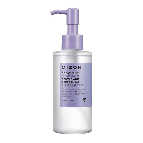 Гидрофильное масло для снятия макияжа Great Pure Cleansing Oil, MIZON   145 мл
