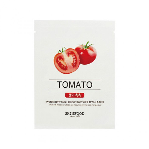Тканевая маска для лица с экстрактом томата Beauty In A Food Mask Sheet Tomato, SKINFOOD   18 мл