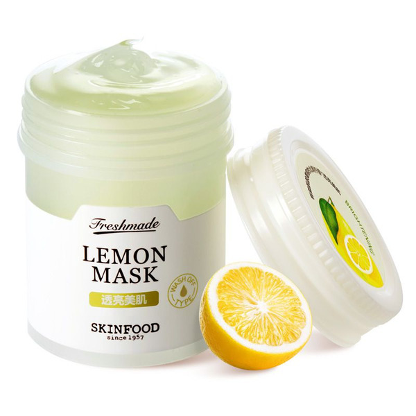 Маска для лица с экстрактом лимона Freshmade Lemon Mask, SKINFOOD   90 мл