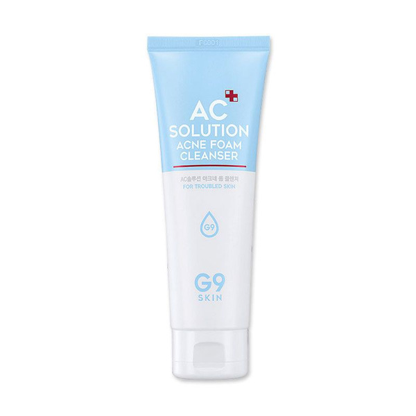 Пенка для умывания для проблемной кожи G9 AC Solution Acne Foam Cleanser, BERRISOM   120 мл