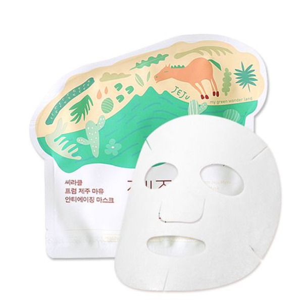 Тканевая антивозрастная маска для лица Jeju Mayu Anti-Ageing Mask Pack, CIRACLE   21 г
