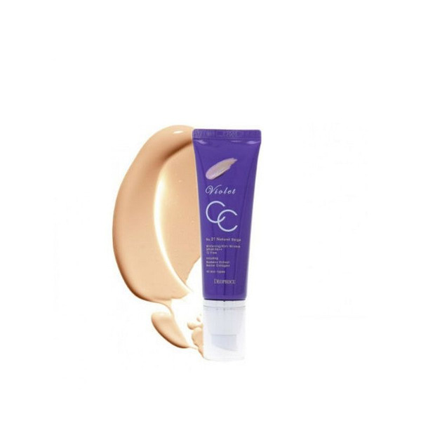 СС-крем Violet CC Cream, тон 13 (светлый беж), DEOPROCE   50 г