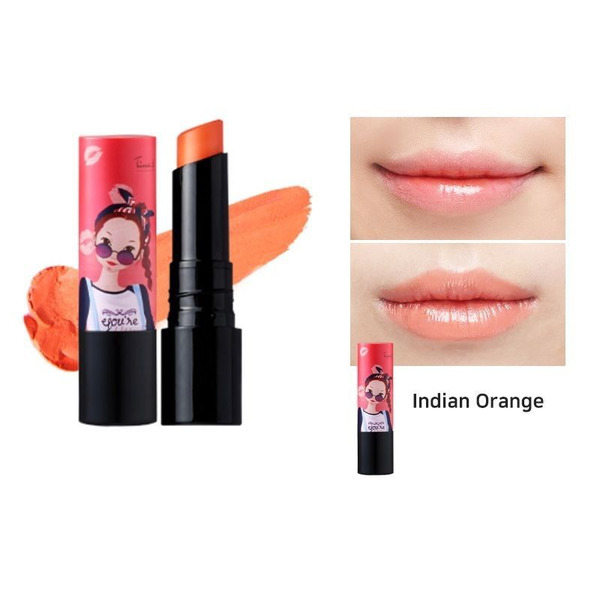 Бальзам для губ Bandanna Tina Tint Lip Essence Balm, оттенок Indian Orange, FASCY   4 г