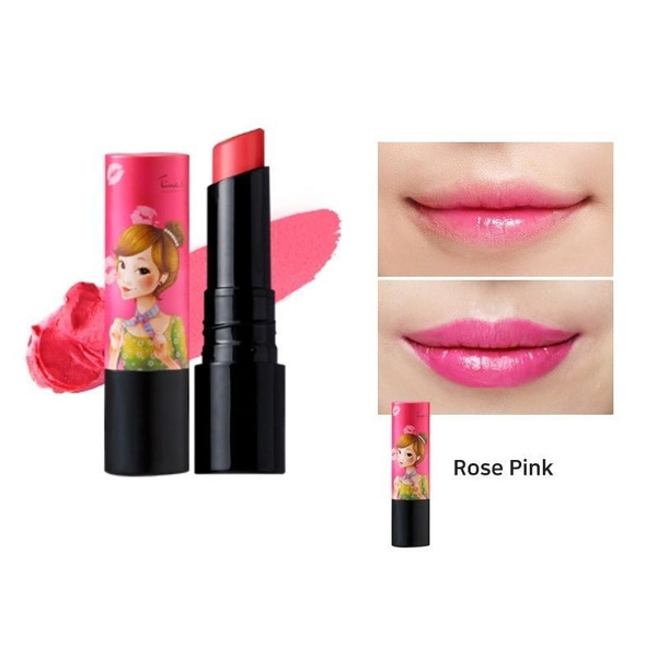 Бальзам для губ Scarf Tina Tint Lip Essence Balm, оттенок Rose Pink, FASCY   4 г
