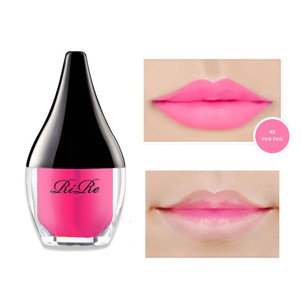 База-блеск для губ Lip Manicure, оттенок 08 Pink, RIRE   3,7 г