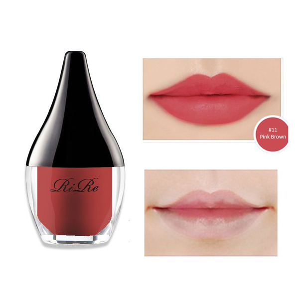 База-блеск для губ Lip Manicure, оттенок 11 Pink Brown, RIRE   3,7 г
