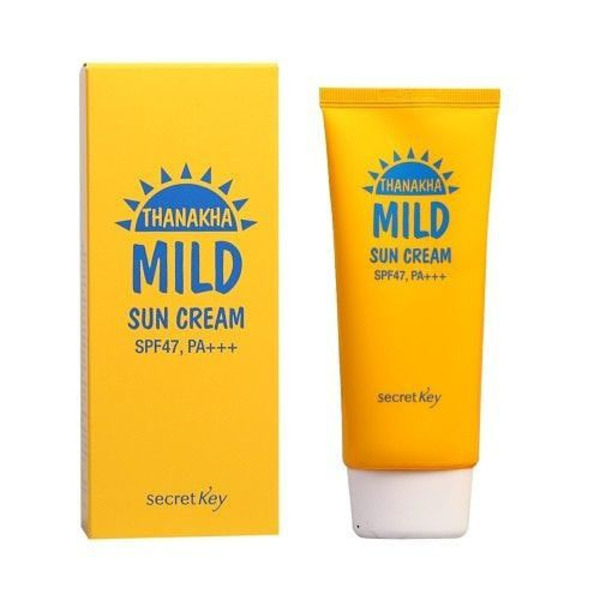 Крем мягкий солнцезащитный Thanakha Mild Sun Cream SPF47/PA+++, SECRET KEY   100 г