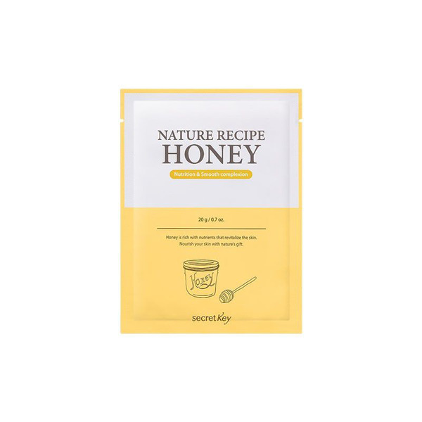 Маска тканевая с экстрактом меда Nature Recipe Mask Pack Honey, SECRET KEY   20 г