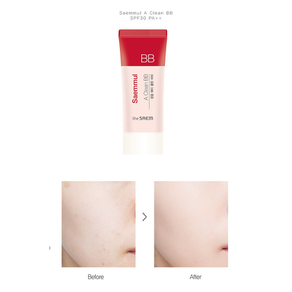 ВВ-крем для проблемной кожи AC Control А Clean BB, THE SAEM   15 мл