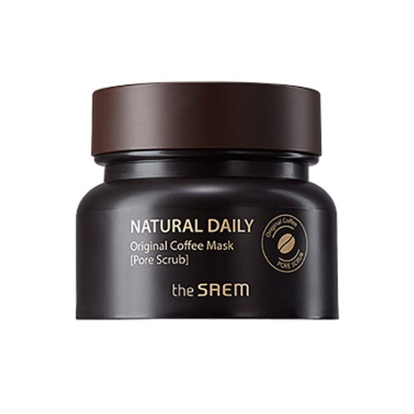 Маска для лица кофейная Natural Daily Original Coffee Mask, THE SAEM   100 г