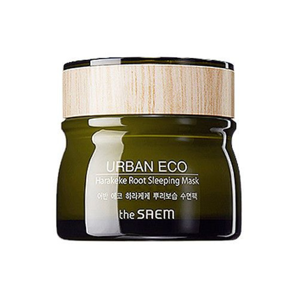 Маска ночная с экстрактом корня новозеландского льна Urban Eco Harakeke Root Sleeping Mask, THE SAEM   80 мл