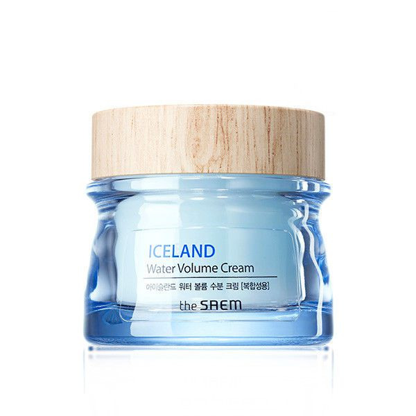Крем минеральный для комбинированной кожи Iceland Water Volume Hydrating Cream For Combination Skin, THE SAEM   80 мл