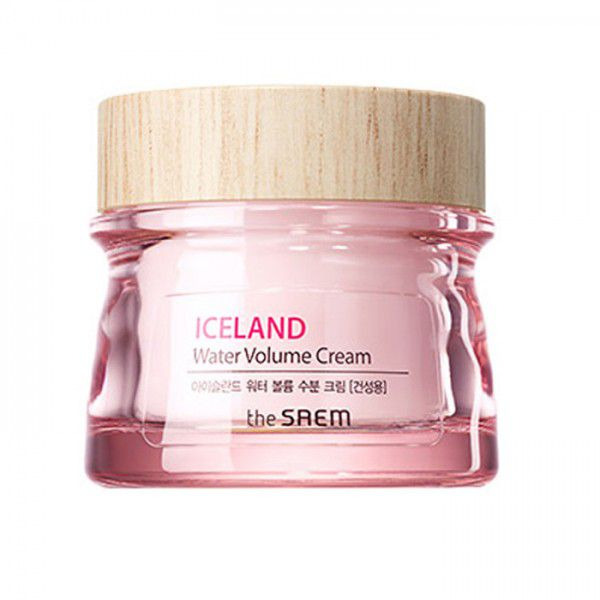 Крем минеральный для сухой кожи Iceland Water Volume Hydrating Cream For Dry Skin, THE SAEM   80 мл