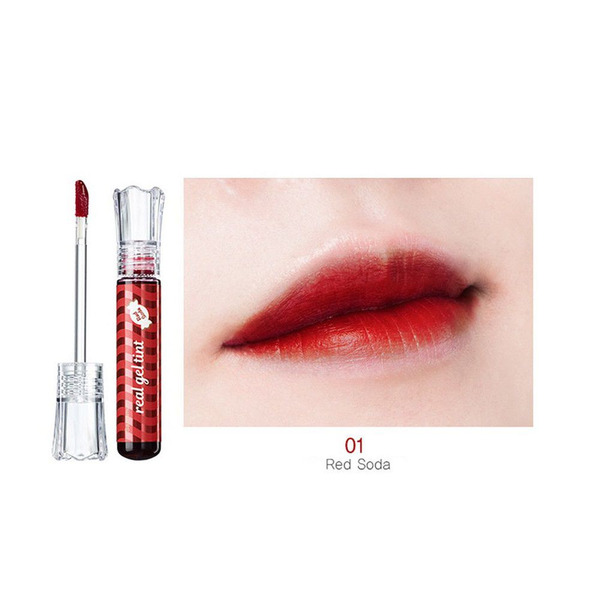 Тинт для губ гелевый Real Gel Tint, оттенок 01 Red Soda, THE SAEM   10 г