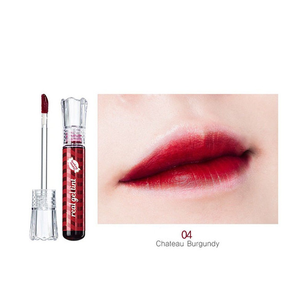 Тинт для губ гелевый Real Gel Tint, оттенок 04 Chateau Burgundy, THE SAEM   10 г