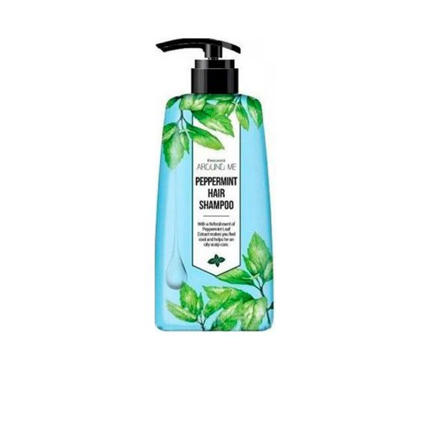 Шампунь для волос Around Me Peppermint Hair Shampoo, WELCOS   500 мл