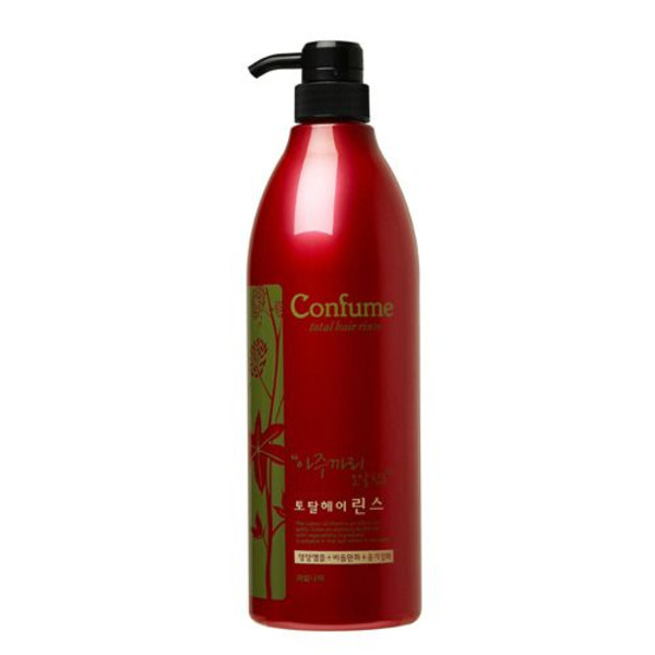 Кондиционер для волос c касторовым маслом Confume Total Hair Rinse, WELCOS   950 мл