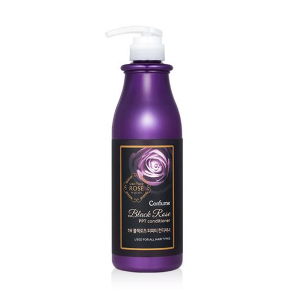 Кондиционер для волос с маслом дамасской розы Confume Black Rose PPT Conditioner, WELCOS   750 мл