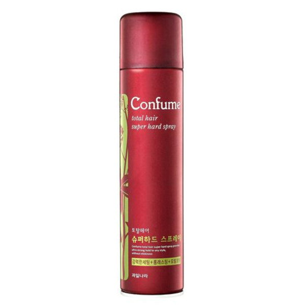 Универсальный спрей для волос сильной фиксации Confume Total Hair Super Hard Spray, WELCOS   300 мл
