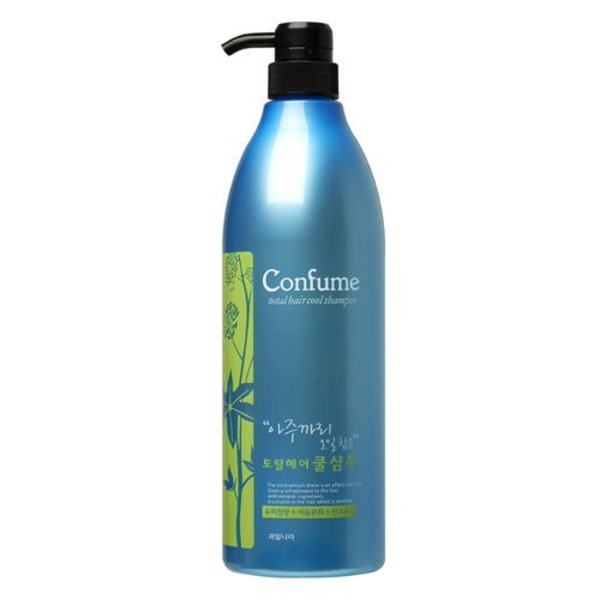 Шампунь для волос c экстрактом мяты Confume Total Hair Cool Shampoo, WELCOS   950 мл