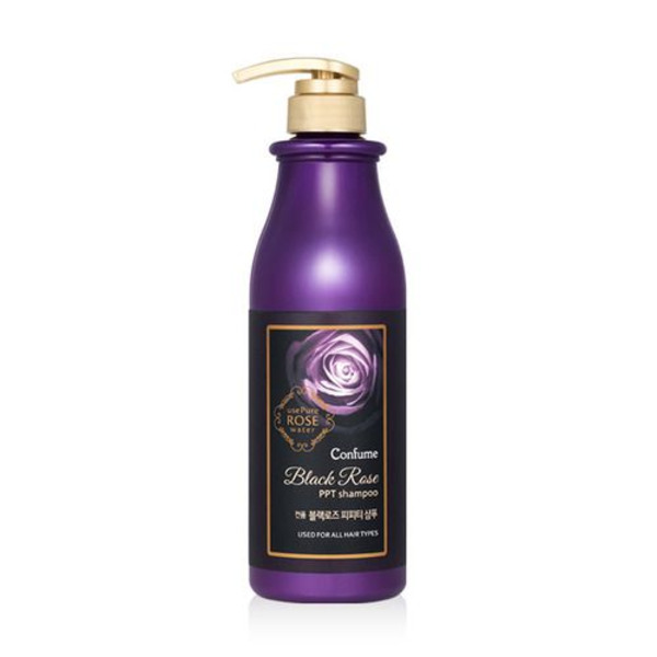 Шампунь для волос с маслом дамасской розы Confume Black Rose PPT Shampoo, WELCOS   750 мл