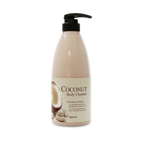 Гель для душа с кокосовым маслом Coconut Body Cleanser, WELCOS   740 г