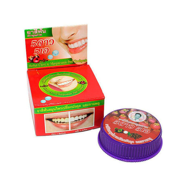 Зубная паста с экстрактом мангостина ISME Rasyan, 5 STAR COSMETIC  25 г