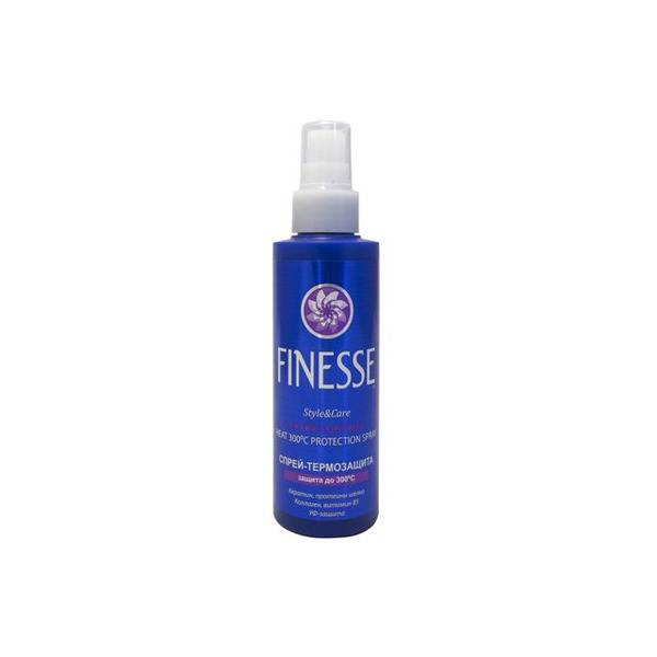 Спрей-термозащита для волос сильной фиксации Heat 300 C Protection Spray, FINESSE  150 мл