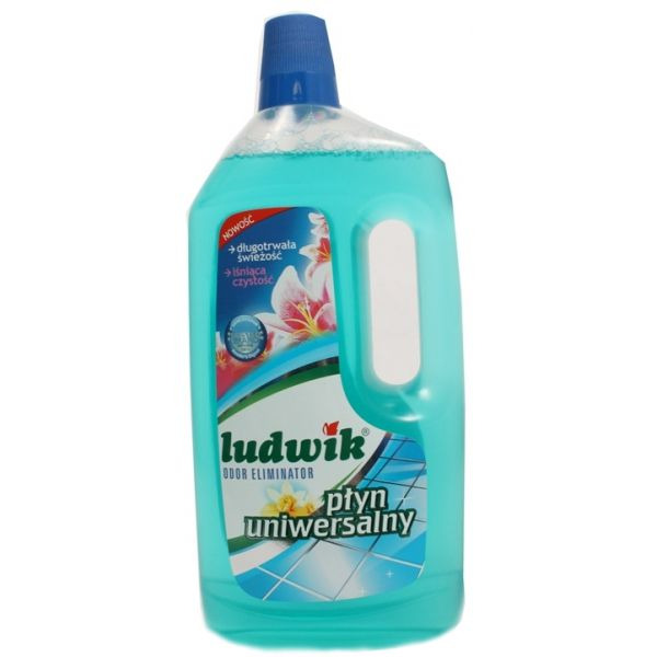 Универсальное моющее средство с нейтрализатором неприятных запахов Цветок Лагуны, LUDWIK 1 л