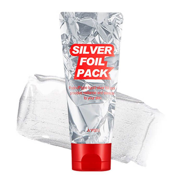 Серебряная маска-фольга Silver Foil Pack APIEU