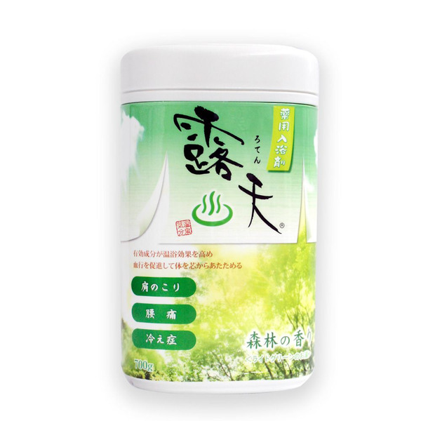 Соль для ванны с успокаивающим эффектом и ароматом леса FUSO KAGAKU  (банка 700 г)