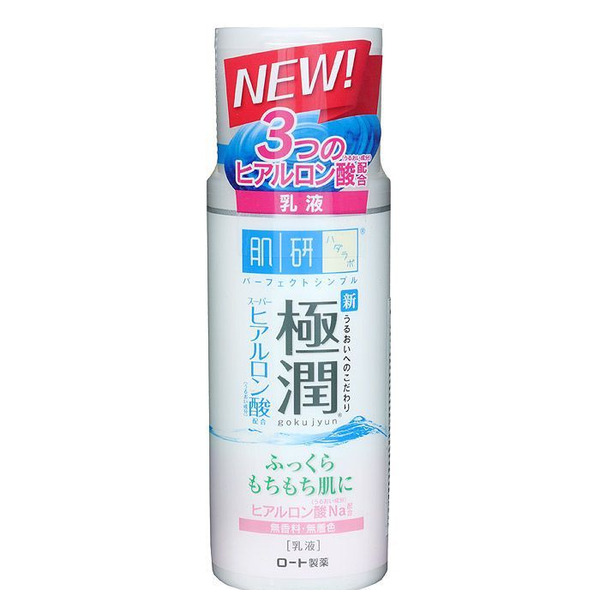 Дневное молочко с гиалуроновой кислотой Hada Labo Gokujyun Moisture Milk, ROHTO  140 мл