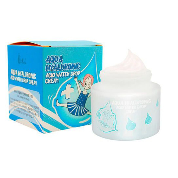 Увлажняющий осветляющий крем для лица с гиалуроновой кислотой Aqua Hyaluronic Acid Water Drop Cream, ELIZAVECCA   50 мл