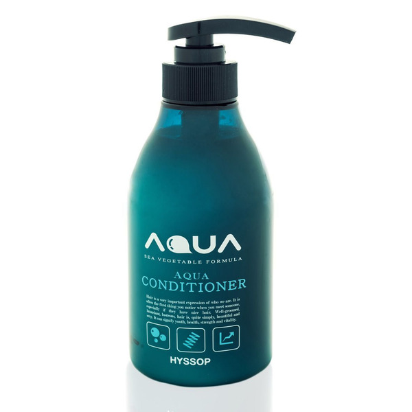 Питательный кондиционер с морскими водорослями для всех типов волос Hyssop Professional Conditioner, AQUA   400 мл