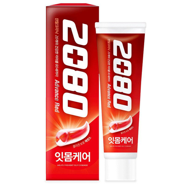 Зубная паста с мятным вкусом для защиты от образования налета Dental Clinic 2080 Advance Red, KERASYS   120 г