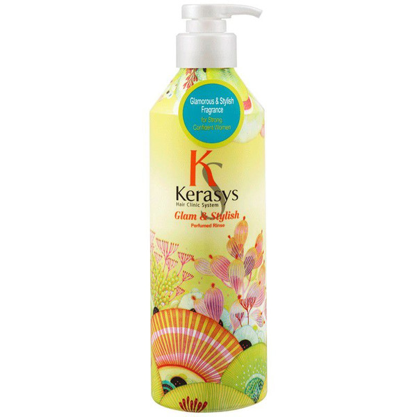 Кондиционер для волос Гламур Glam & Stylish Perfumed Rinse, KERASYS   600 мл