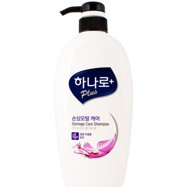 Восстанавливающий шампунь-кондиционер для волос Hanaro Plus Damage Care Shampoo, KERASYS   680 г
