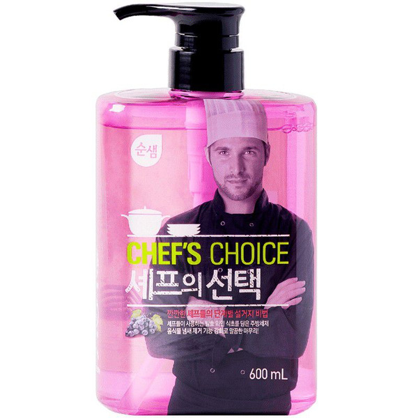 Средство для мытья посуды с винным уксусом Выбор Шеф-Повара Soonsaem Chefs Choice, KERASYS   600 мл