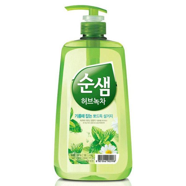 Средство для мытья посуды Зеленый Чай Soonsaem Natural Green Tea, KERASYS   1000 мл