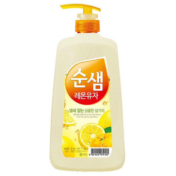 Средство для мытья посуды Свежесть Цитруса Soonsaem Lemon & Yuzu, KERASYS   1000 мл