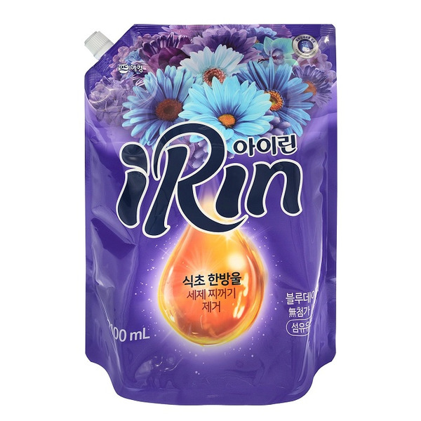 Кондиционер для белья Прогулка в Облаках Blooming Blue Fabric Softener, IRIN   2100 мл (мягкая упаковка)