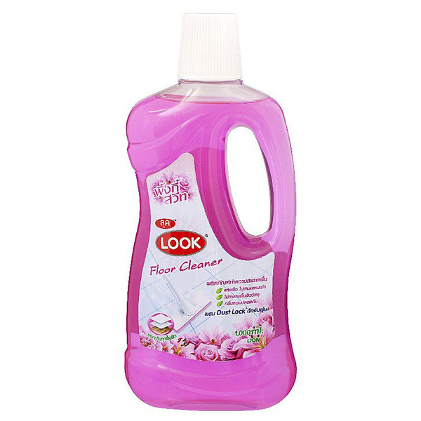 Средство для мытья пола Пыль на Замок Look Floor Cleaner (Роза), CJ LION  1000 мл